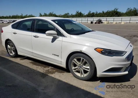 2018 Ford Fusion Se Hybrid from USA, damaged, VIN 3FA6P0LUXJR129830